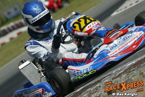 Niek Vos snelste rookie